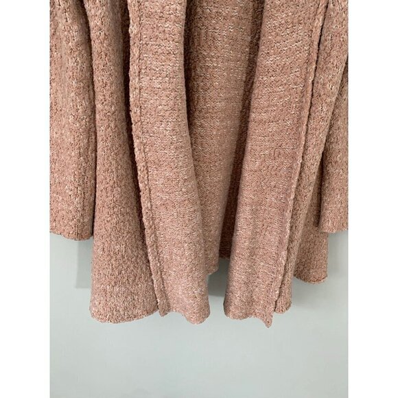 Soft Surroundings big fluffy warm cozy tunic open front cardigan sweater - Picture 3 of 8